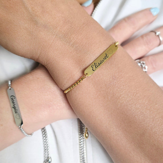 Friendship Bracelet Custom Name Engraved Adjustable , Sister Grandma Auntie Mama Gift Personalized , memorial bracelet